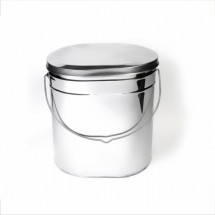 Котелок высокий 10 л крышка без ручек Роза Ветров