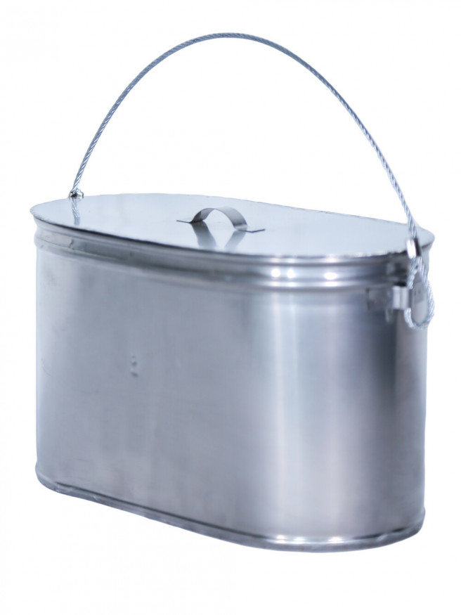 Котел Век с крышкой 5 л овальный