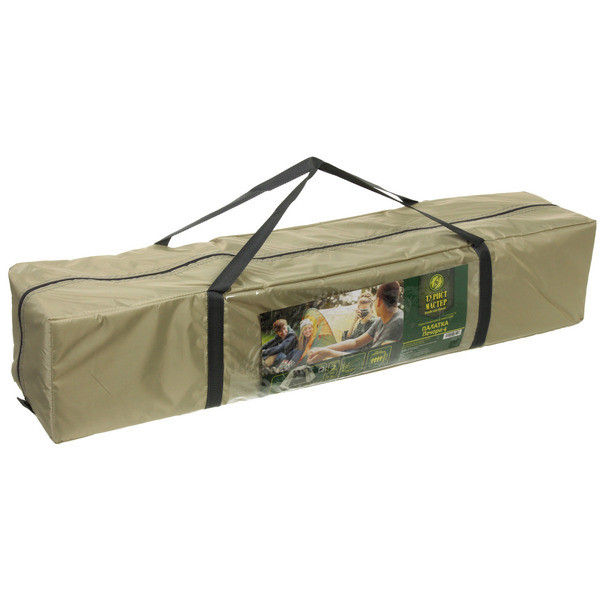 Палатка двухслойная Печора-4, зонтичного типа, 320*275*175 см, бежевая