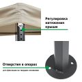 Тент садовый с металлическим каркасом, Green Glade
