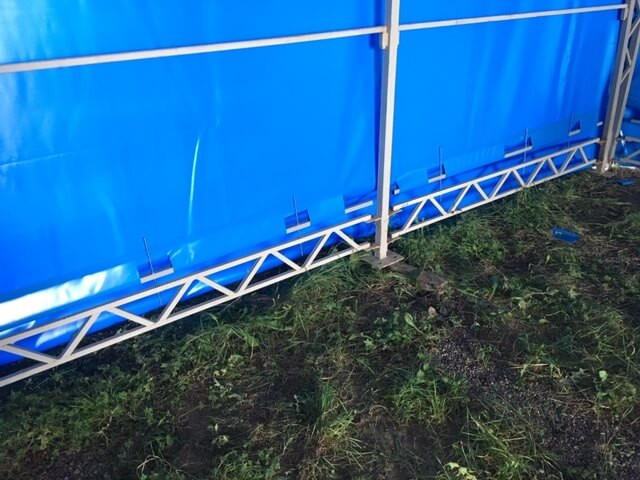 Палатка для ремонта техники АНГАРа - 150 (площадь 150 кв.м.)