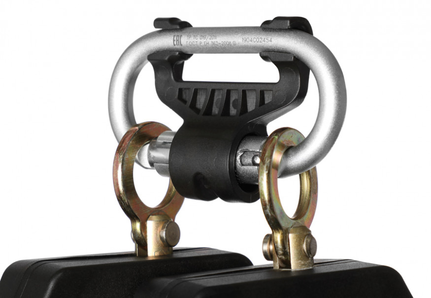 Двухплечевое средство защиты втягивающего типа «НВ-02 трос» с карабином «Монтажный 110»