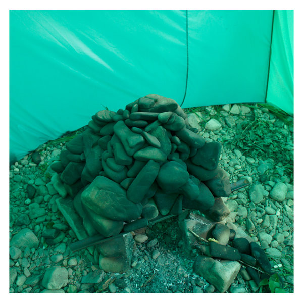 Баня туристическая «С лёгким паром!» без каркаса