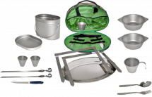 Набор "Пикник на двоих" (титан), Роза Ветров